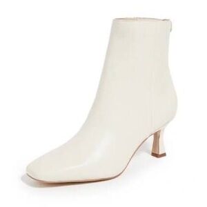 Sam Edelman Cream Ankle Booties